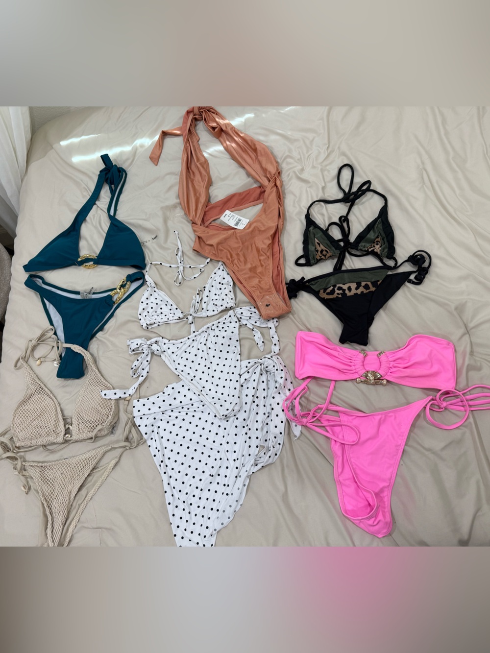Women’s Bikini & Swimsuit Bundle Lot | 6 Sets | XS/S/M